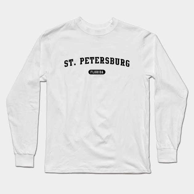 St. Petersburg, FL Long Sleeve T-Shirt by Novel_Designs